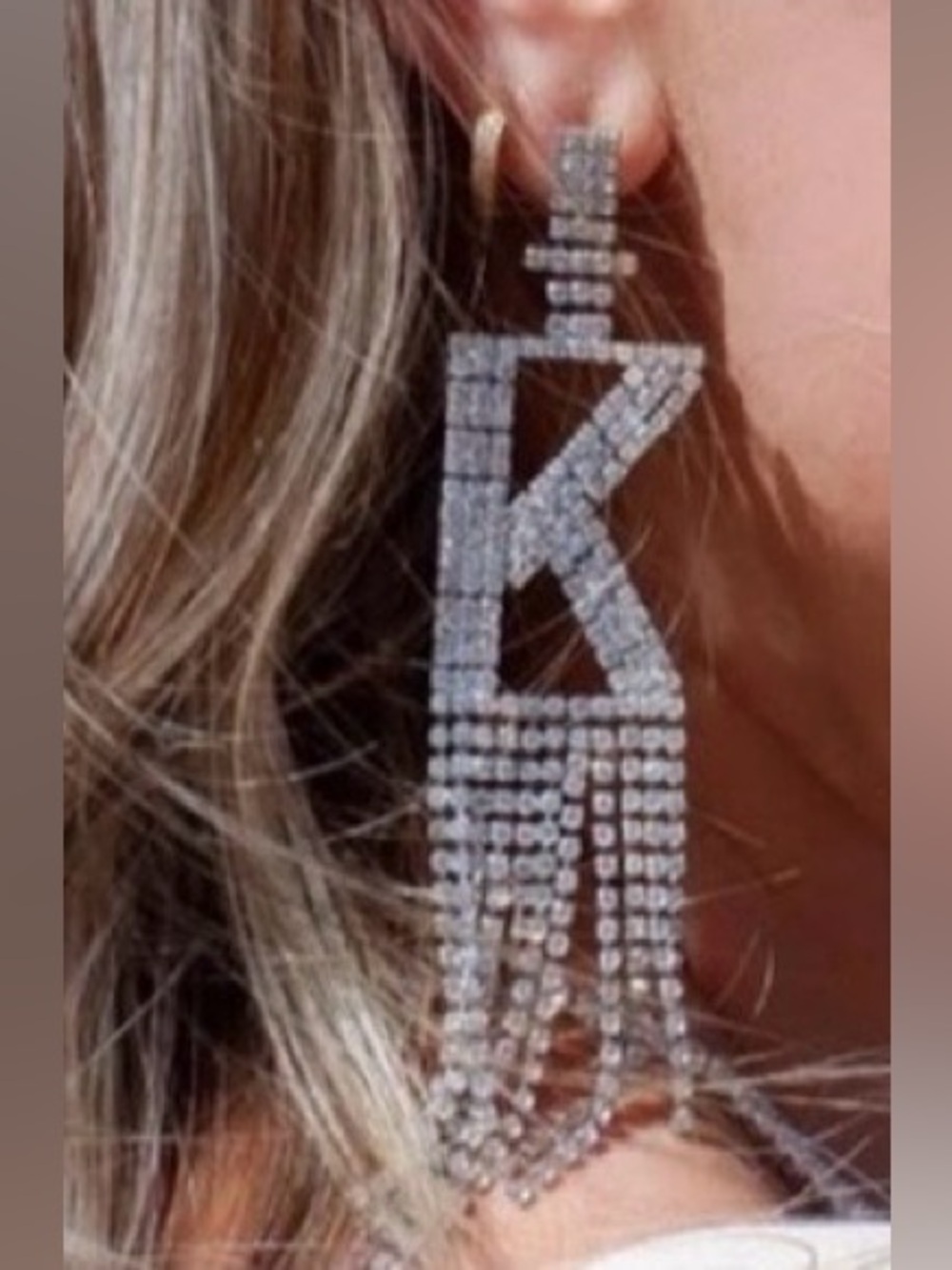 Retrofete Alphabet Earrings in K